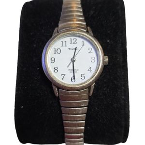 Vintage Womens Timex Watch Stretchy Band